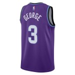 Maillot NBA Utah Jazz Keyonte George Nike 2025-26 Icon Edition Violet Swingman - Homme